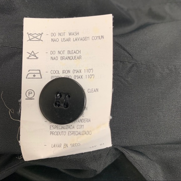 GIORGIO ARMANI LE COLLEZIONI Asymmetric Wool Blazer Size 8 - Picture 11 of 16